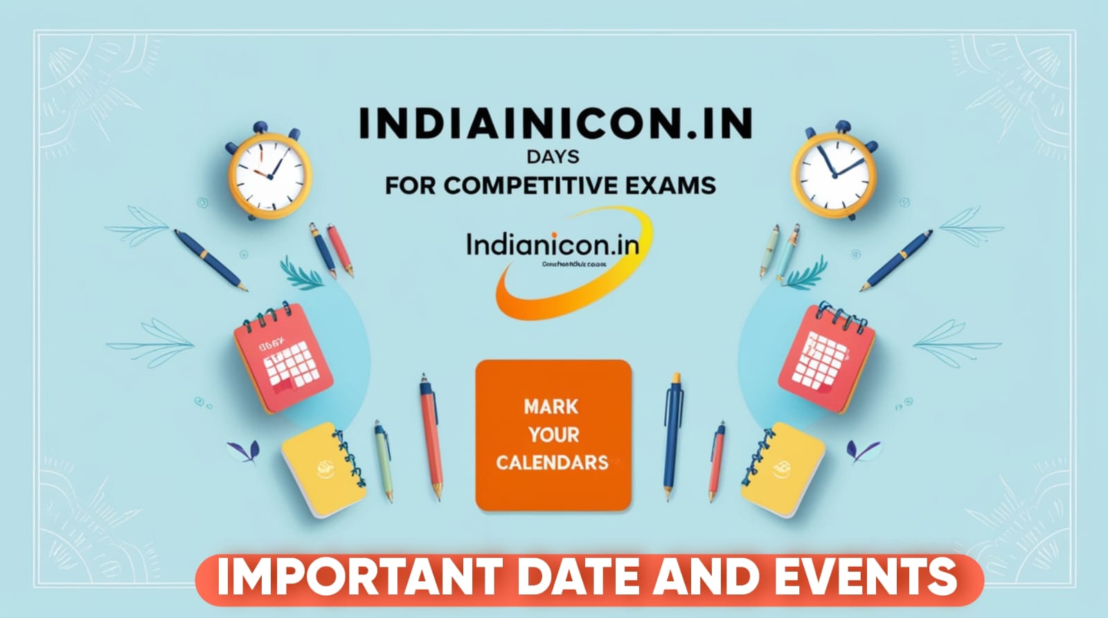 list of important days for competitive exams