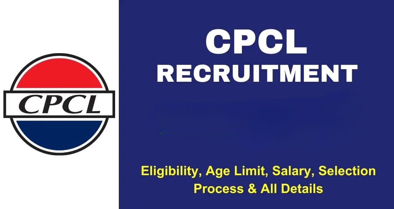 Chennai Petroleum Corporation Limited Is Recruiting