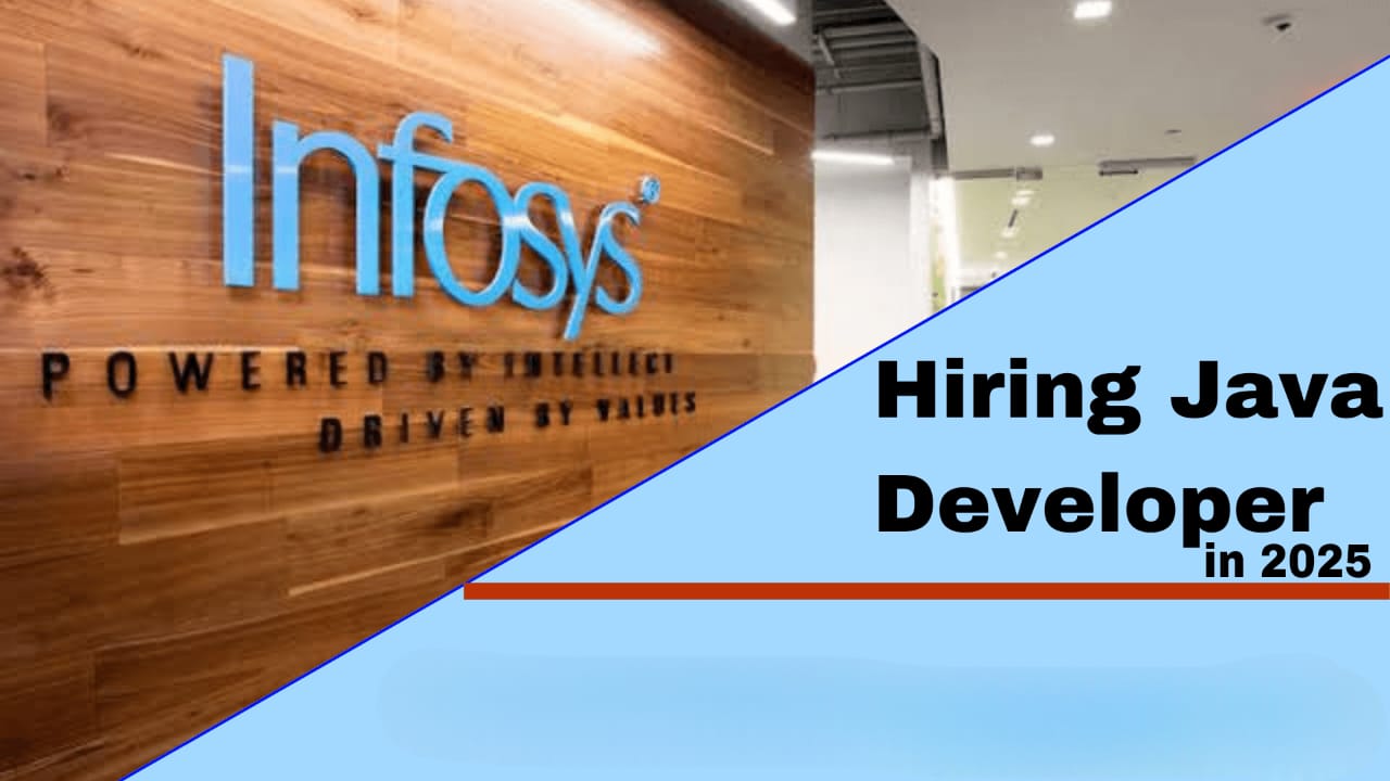 Infosys Hiring Java Web Developer ! Apply Now!