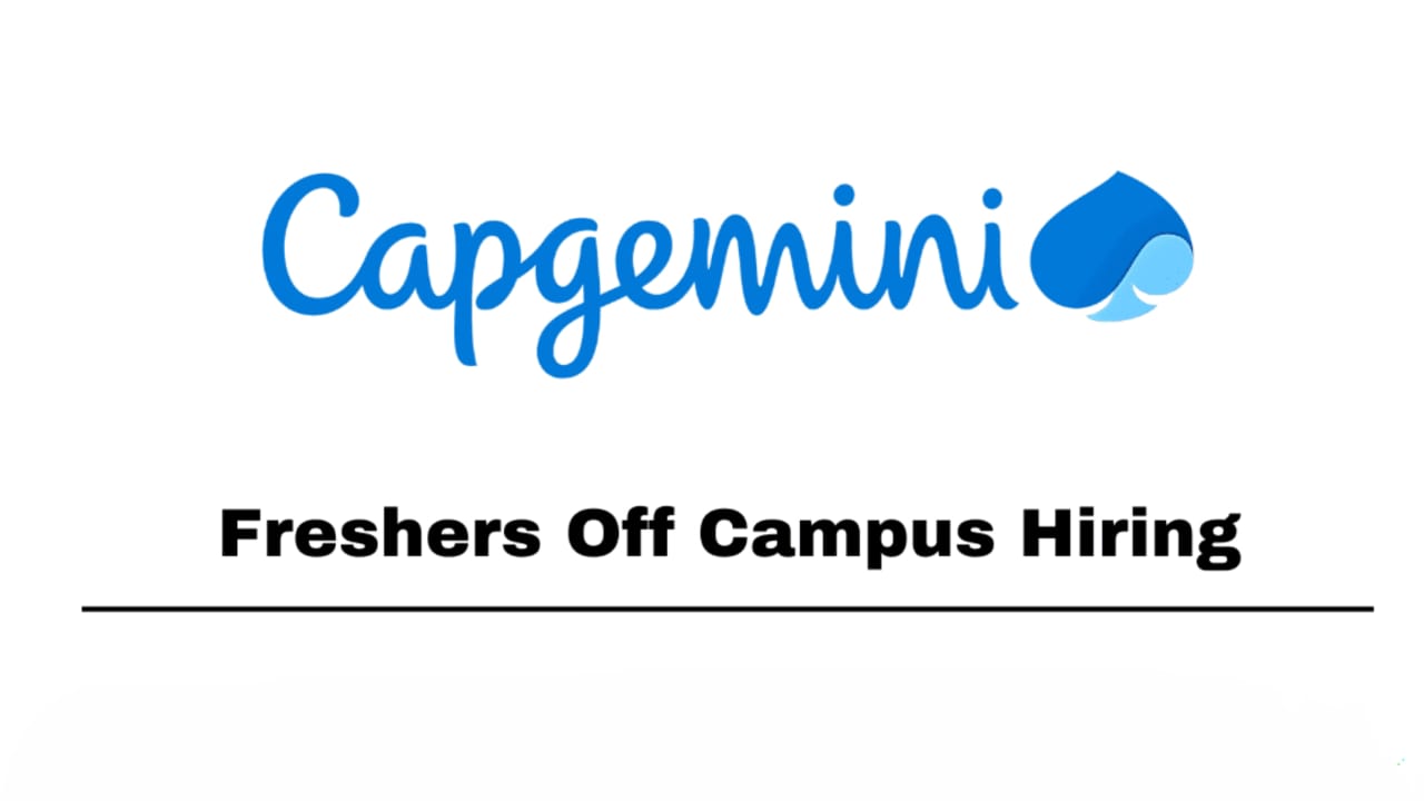 Capgemini Off Campus Hiring