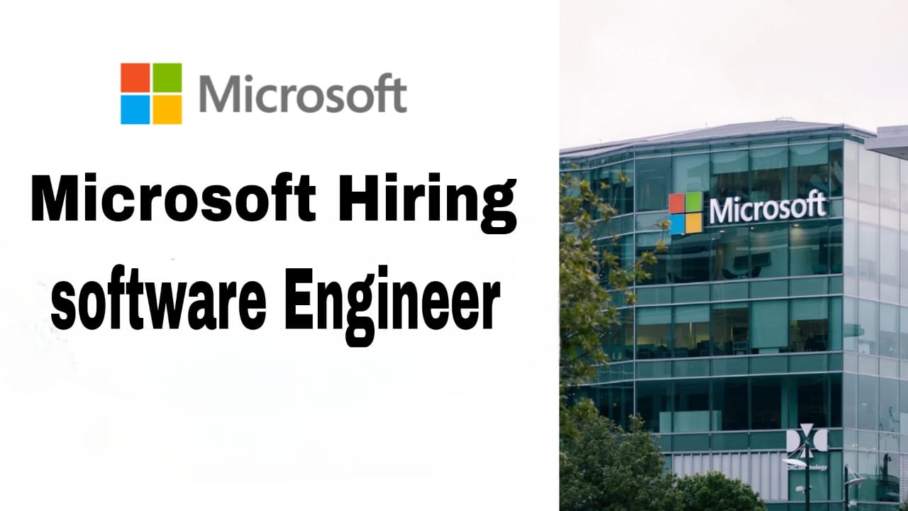 Microsoft Hiring Software Engineer