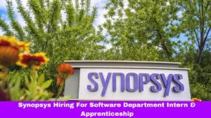 Synopsys Hiring For Software Development Intern& Apprenticeship