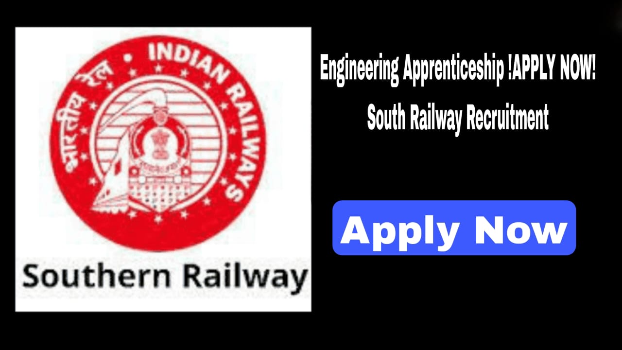 Engineering Apprenticeship !APPLY NOW! and South Railway Recruitment ...