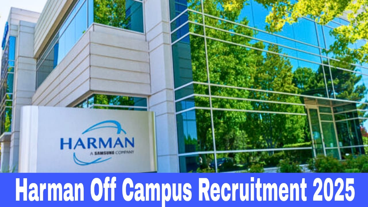 Harman Off Campus Recruitment 2025