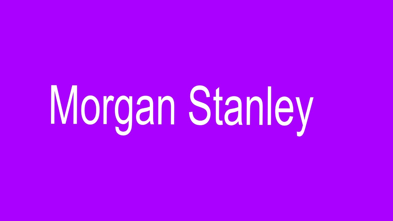Morgan Stanley Hiring Intern| Apply Now |