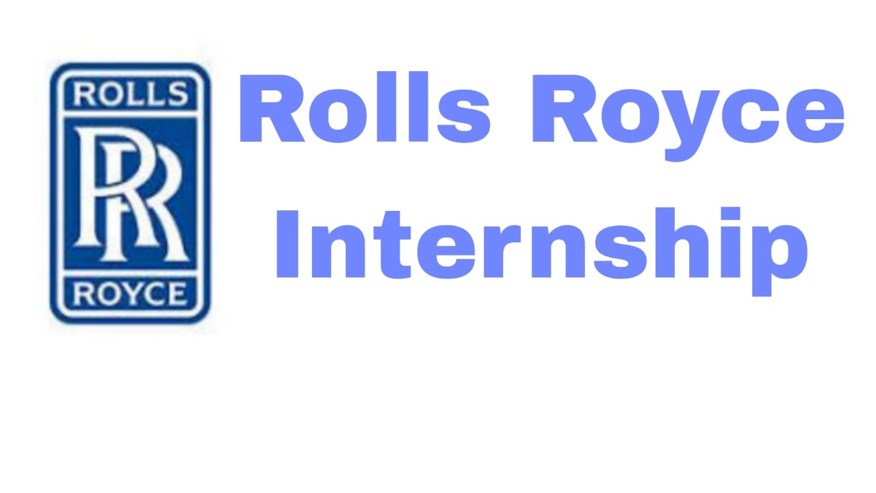Rolls Royce Hiring Intern For Data Analytics Internship
